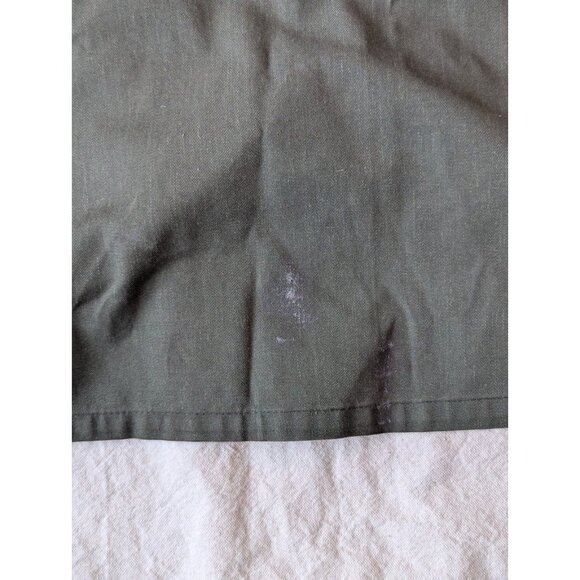 US Military Vintage 70s Men's Cotton Blend Utility OG-507 Field Shirt / Size L - Picture 8 of 11